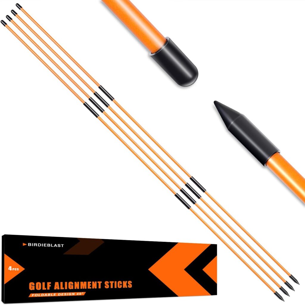 training aids to fix a slice alignment sticks