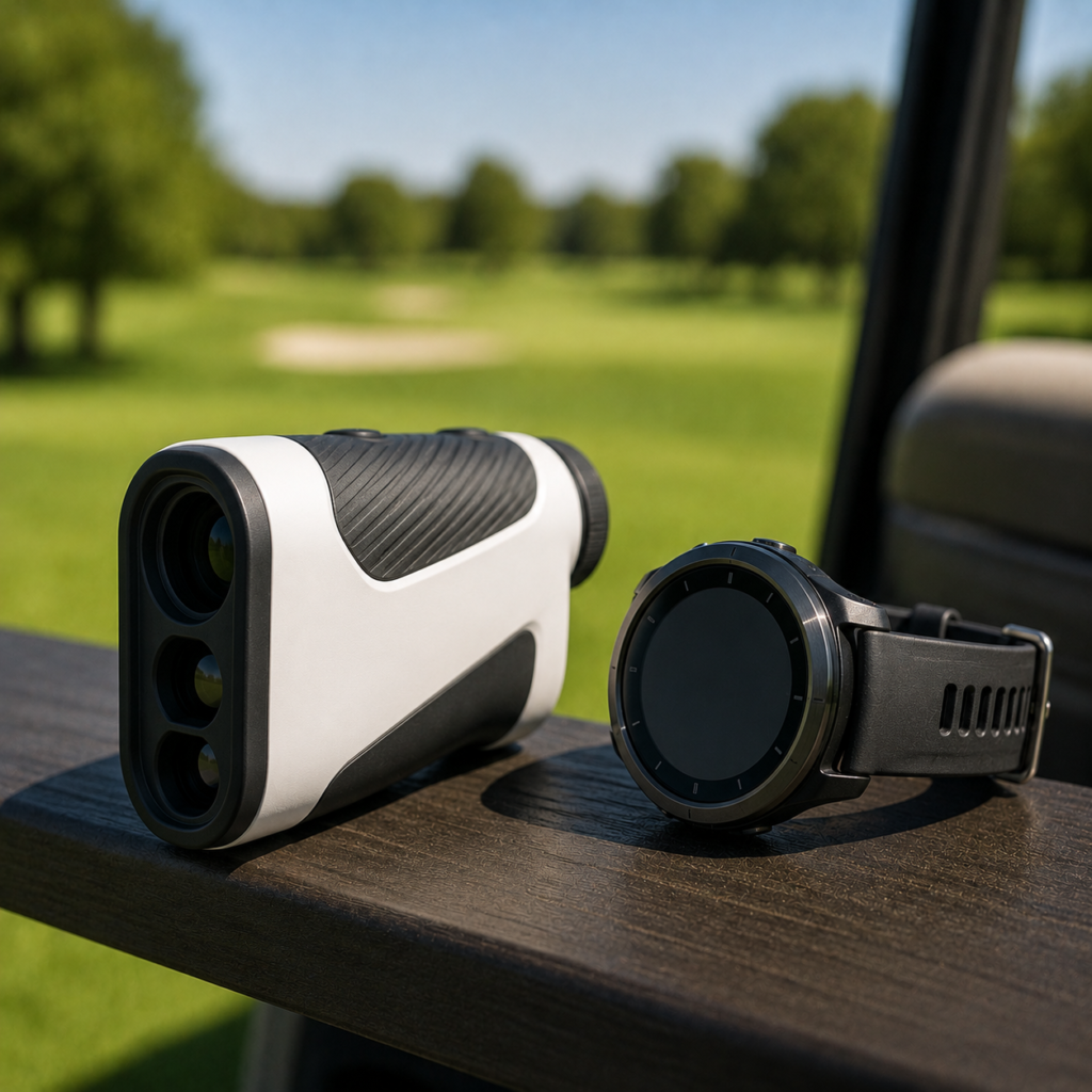 rangefinder vs GPS watch for golf